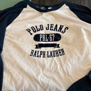 Ralph Lauren Polo Jeans Raglan Shirt Sz XXL